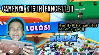 GAMENYA RUSUH BANGET !! TAPI SERUUU - STUMBLE GUYs