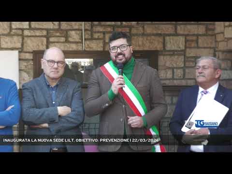 INAUGURATA LA NUOVA SEDE LILT, OBIETTIVO: PREVENZIONE | 22/03/2024