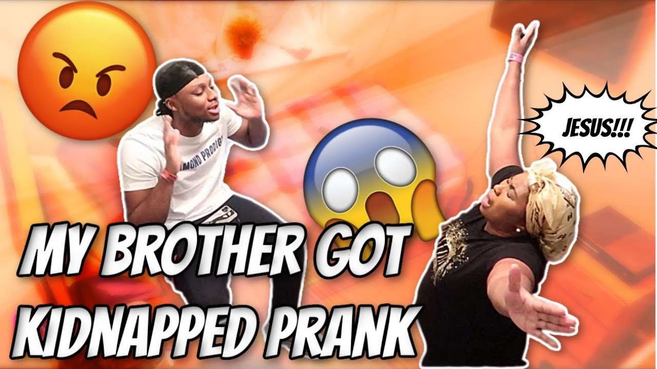 MY BROTHER GOT KIDNAPPED PRANK ON MY AFRICAN MUM *she cried*