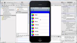 iPhone app development - customize UITableViewCell part 3.mov