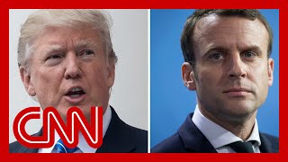 Hear Macron's reaction to being linked to Trump's Mar-a-Lago documents
