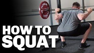 How To Squat With Perfect Form - Simple Step-By-Step Set Up & Technique Demo