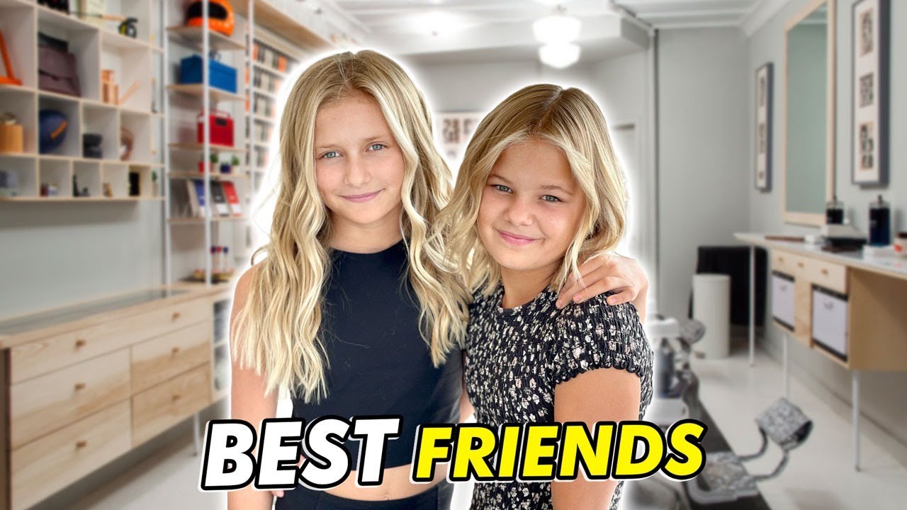 Reese And Her Best Friend Get Their Hair Colored For Back To School