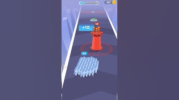 white soldier vs red soldier count master stickman game fun race 3d game join clash 3d game