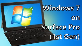 Windows 7 On Microsoft Surface Pro 1St Generation