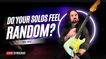 Do your improvisations feel like a bunch of RANDOM NOTES? Let’s fix that…