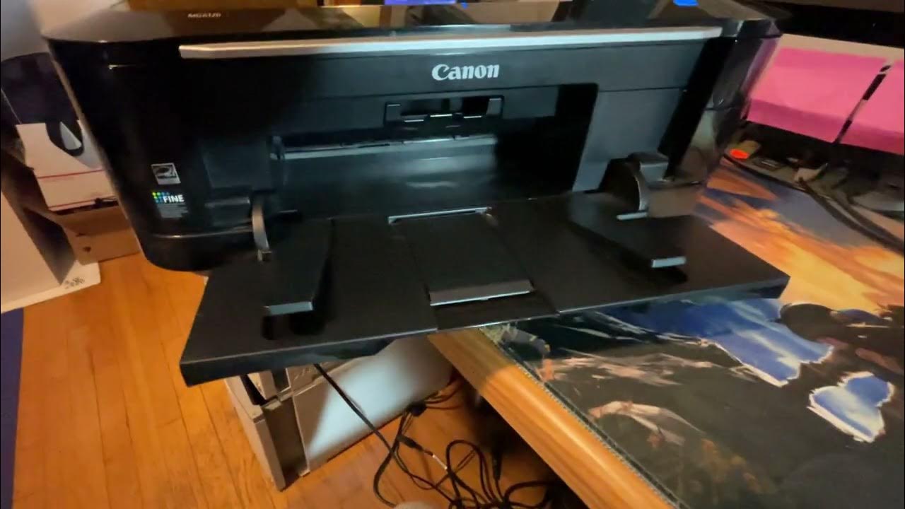 Canon pixma MG6120 color Printer. Works Flawlessly & Genuine Ink.Demo