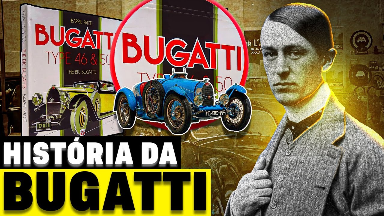 🚨 QUEM CRIOU O CARRO MAIS RÁPIDO DO MUNDO? CONHEÇA TUDO SOBRE A BUGATTI