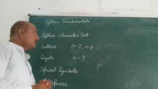 Class 11 python python fundamentals part2