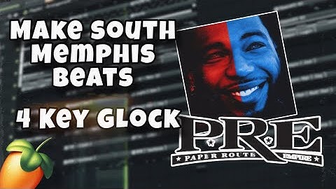 HOW TO MAKE MEMPHIS INSPIRED TRAP BEATS FOR KEY GLOCK | FL STUDIO 21