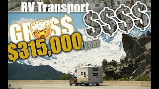 Can You Make Money In RV Transport Business  RV transport pay  RV transport over hotshot trucking