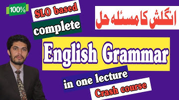 English grammar in 80 Minute|SLO Based English Crash Course