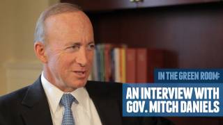 Famous Indiana Governor Mitch Daniels on Good Government, Reforming Education, & Collective Bargaining Profile