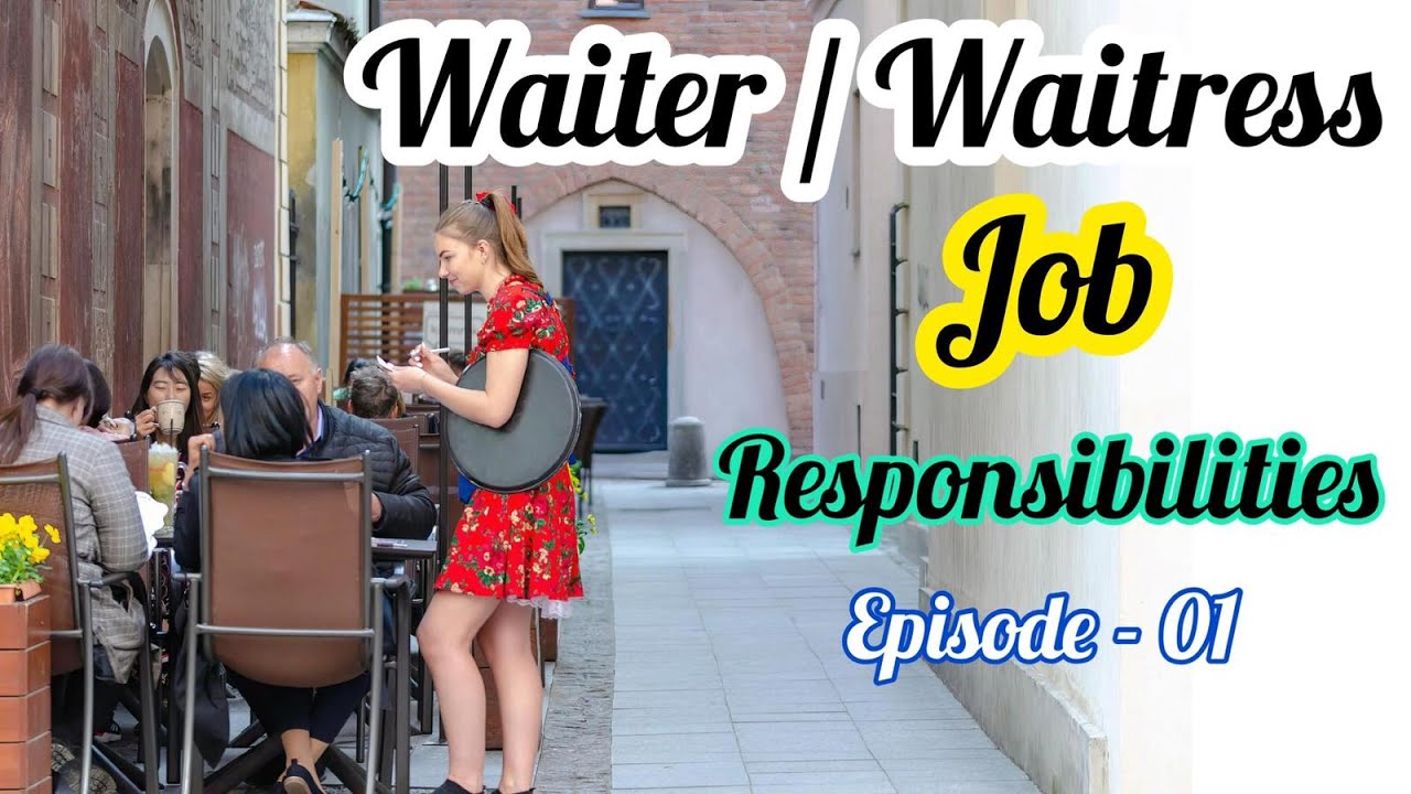 Waiters And Waitresses Job Description