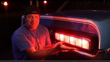 1968 Ford Mustang California Special (GT/CS) LED Sequential Turn Signal Kit Unbox and Install