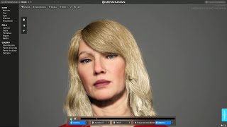 Metahuman Creator 3D Realistic Character, Beautiful Mature Woman