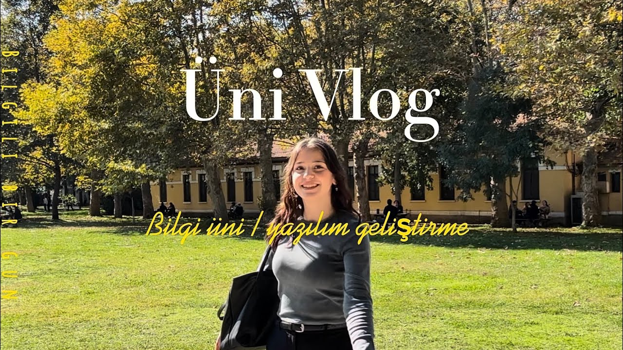 Üniversitede Bir Günüm | Günlük Vlog | Bilgi Üniversitesi