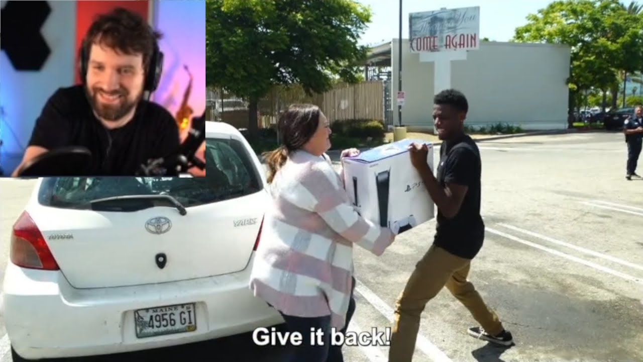 Racist Karen Accuses Black Teen of Stealing PS5 | Destiny reacts