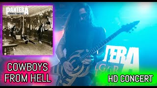 PANTERA ⚡ COWBOYS FROM HELL (Full HD Live Concert Video 2024 by VDOC)
