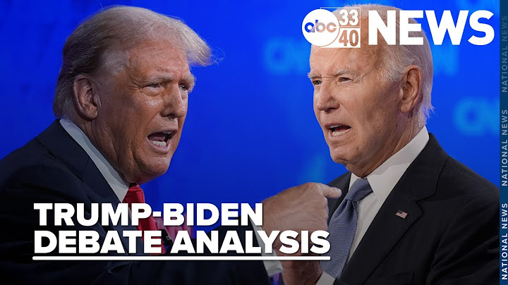 Trump vs Biden: analyzing the first presidential debate of 2024