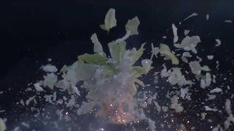 Exploding fruit Slow mo Phantom Flex 2500fps