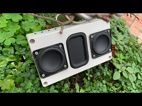 Video Chế Loa bluetooth mini 30w từ hộp điện chống nước cực... - youtube