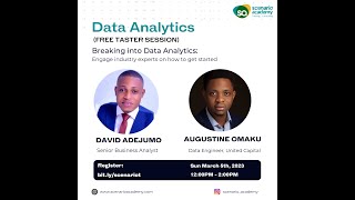 Breaking into Data Analytics MASTERCLASS -  March Edition