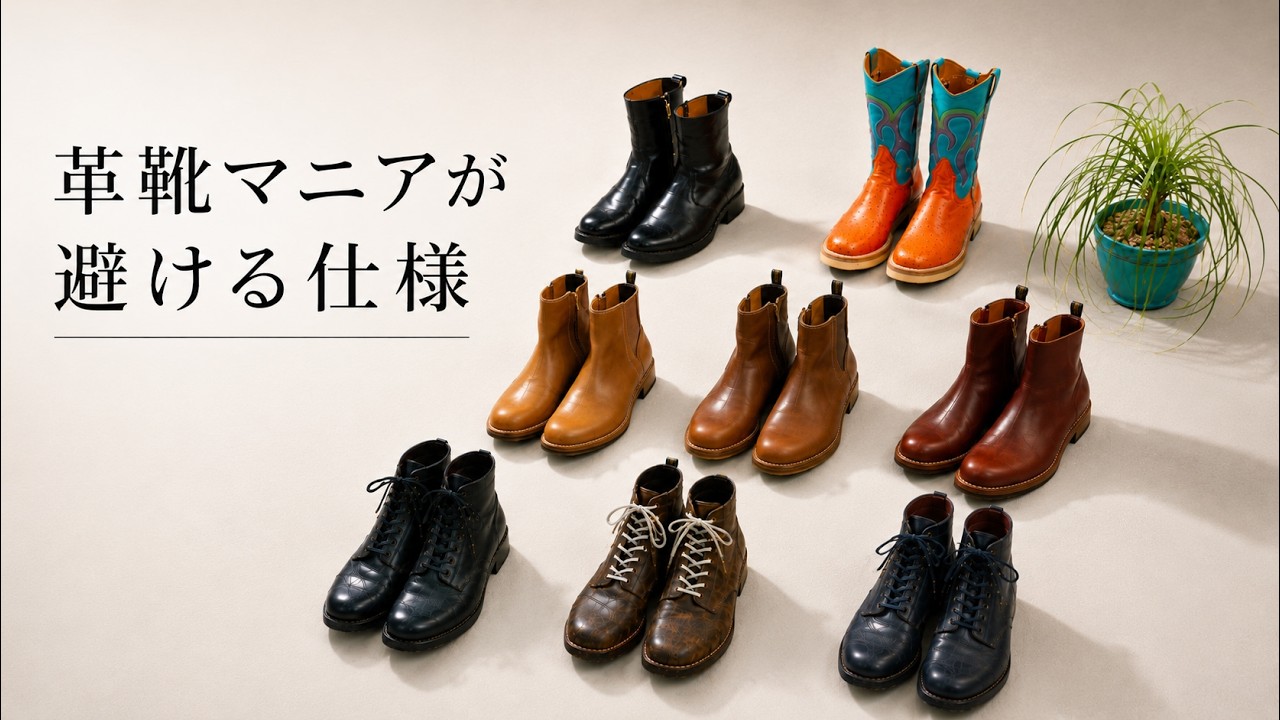 その革靴、本格派っぽいだけかもしれません。