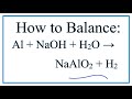 Balancing Chemical Equations Techniques