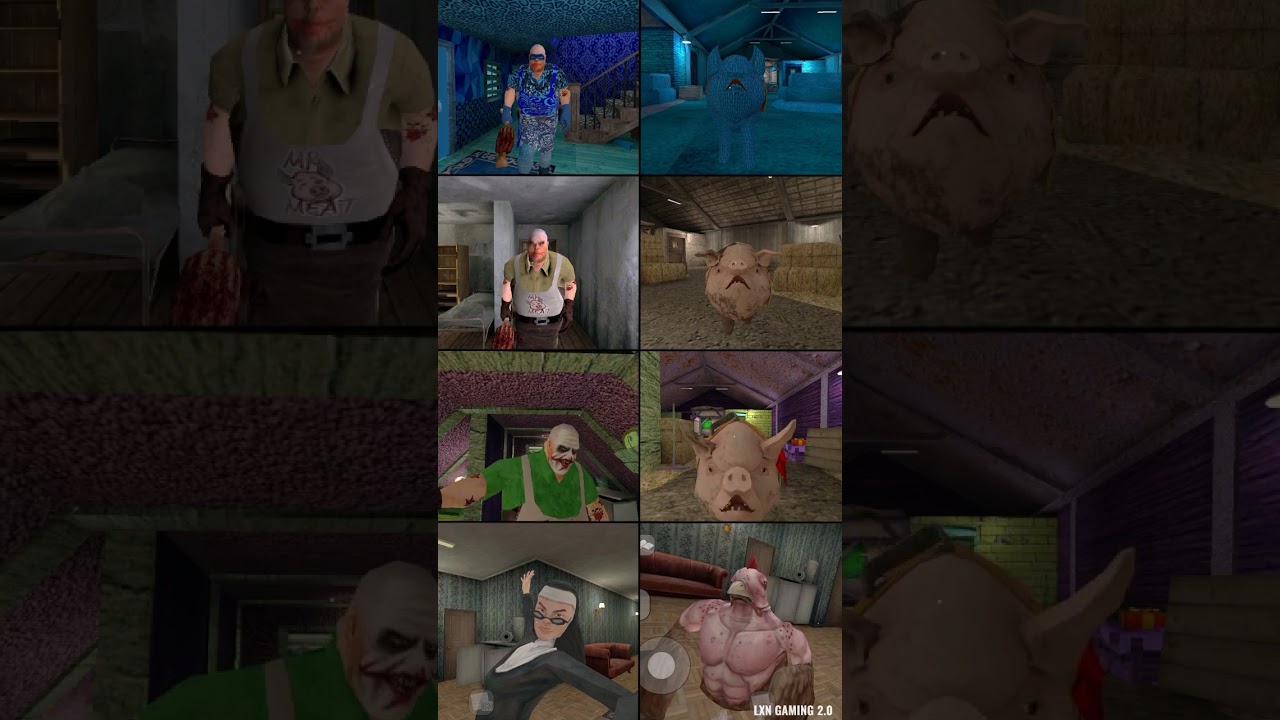 Mr Meat Ken Mod Vs Mr Meat Vs Mr Meat Joker Mod Vs Evil Nun 2 Vs Mr.C Vs Pig13