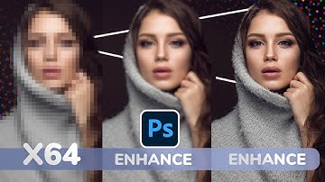 Tutorial - Enlarge Image Size 64 Times in Photoshop - Super Resolution without Losing Sharpness