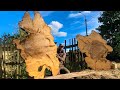 Amazing Extremely Creative Woodworking.Wood stump