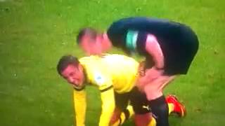Mario Gotze Get Shot In The Nuts That Must Hurt