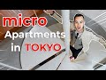 Inside a $1000/mo Tokyo MICRO Apartment - 23㎡/250ft2 | Japanese Apartment Tour