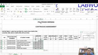 LABWORK 2  DBC20012 JUN 2020