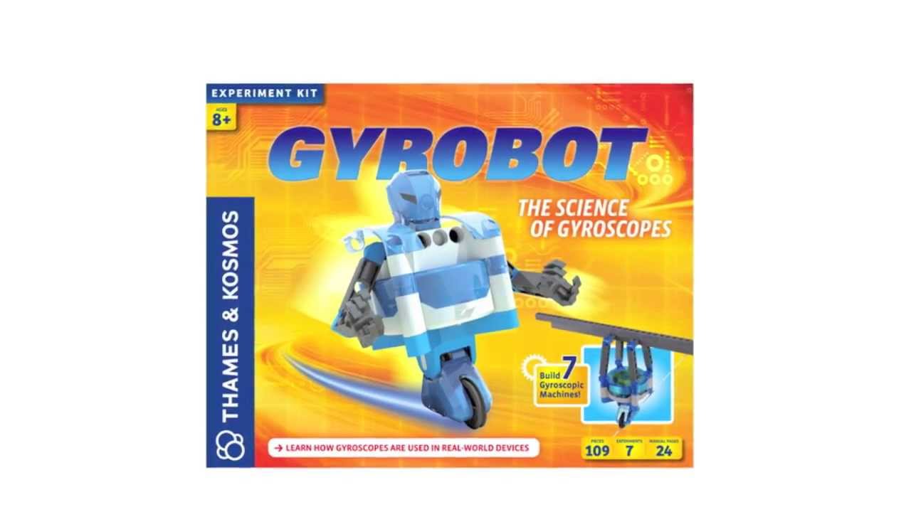 Thames & Kosmos Gyrobot Science of Gyroscopes 7 Experiments Robot Kit Age 8 for sale online 