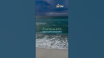 مقطعی زیبا از سوره ق با صدای قاری عبدالقوی مهدی امینی با ترجمه فارسی