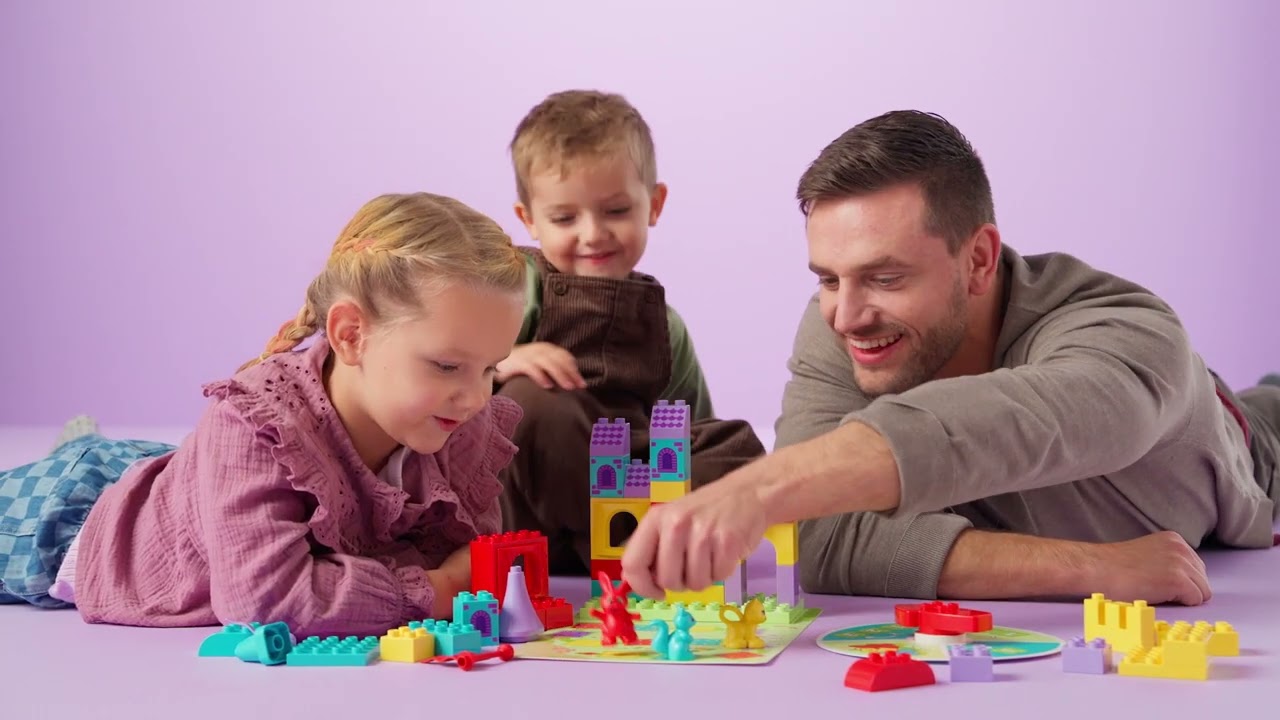 Bli med til Hopsys Slott med LEGO DUPLO 🏰🐰🎲 Lek & Lær!