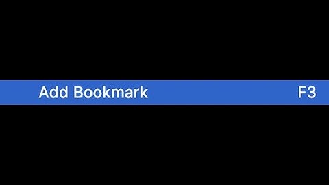 Bookmarking series in IntelliJ: Anonymous Bookmarks