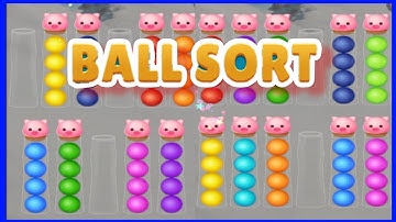 color ball sort wooden puzzle New Theme (level 728-734)