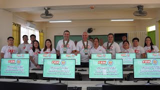 FBM Foundation boosts digital educational progress with donations in schools of Laguna and Cavite