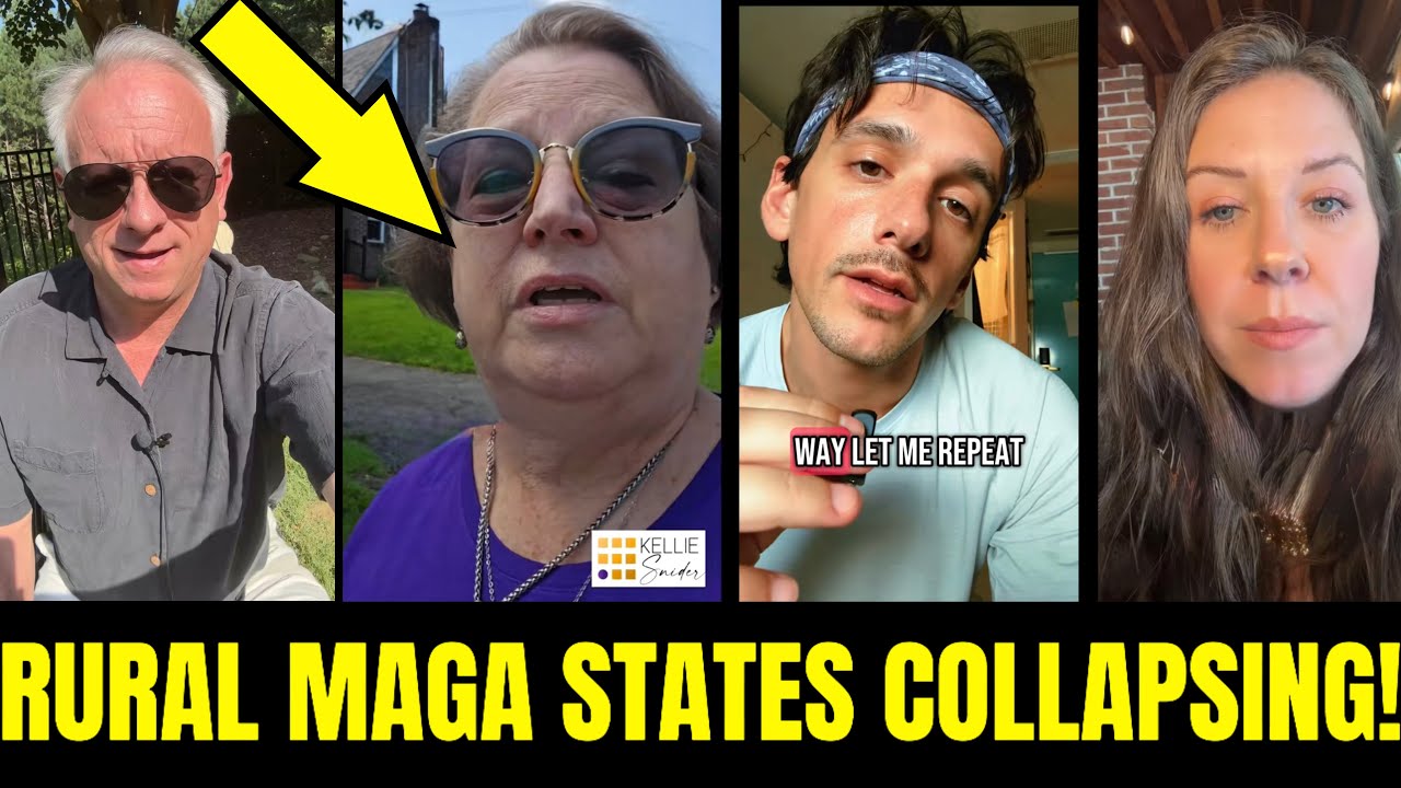 Rural MAGA States Are COLLAPSING Financially 😬 Trump Era Policies Backfire!