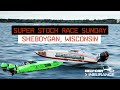 Sheboygan  super stock race  sunday  xinsurance helicopter