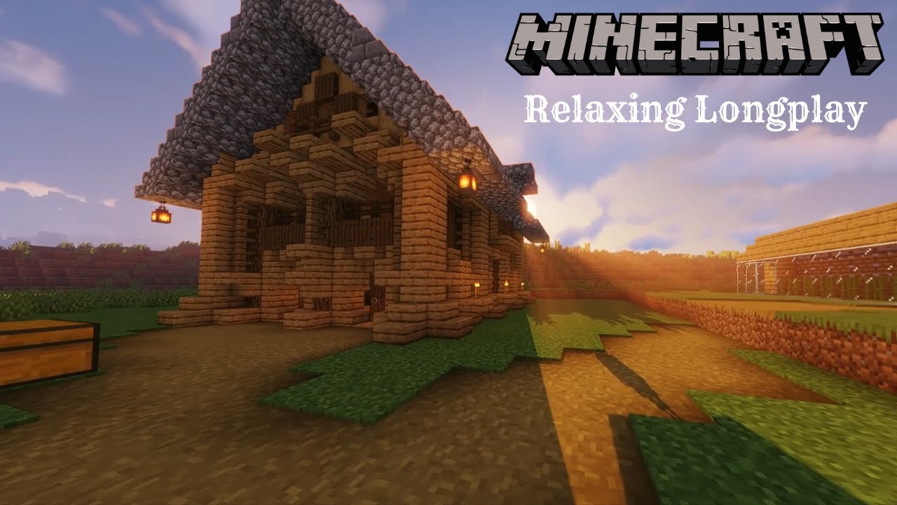 Relaxing Minecraft Longplay | No Commentary | Peaceful Exploration ...