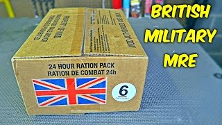 Testing British Military MRE (24Hr Combat Food Ration)