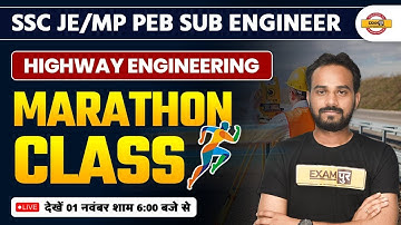 SSC JE/MP SUB ENGINEER 2022 | HIGHWAY ENGINEERING MARATHON CLASS | BY KETAN SIR
