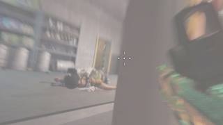 R6S - Crazy crawl kill while flashed!
