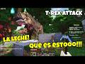 El T-REX ataca por SORPRESA a VEGETTA 😱🤣 DIOSES MC