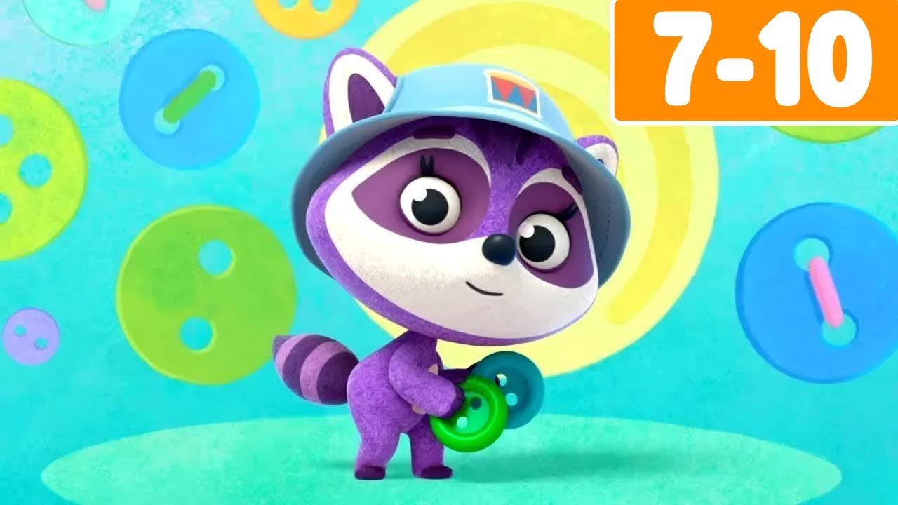 Rockoons - Full Episodes Compilation | Kids Songs | Episode 7-10 | Toons Mania - Little Zoo Club