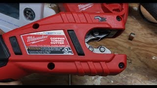 Milwaukee 2471-20 copper tubing cutter